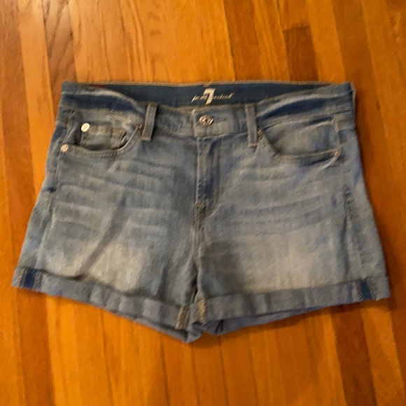 For All Mankind women’s shorts sz 28 - Picture 2 of 4